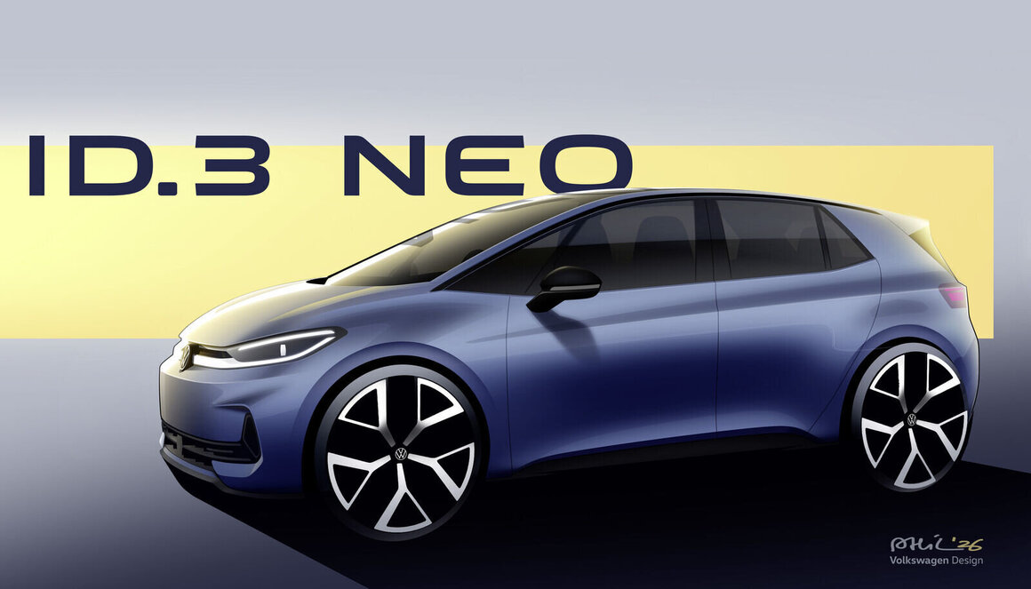 У Volkswagen показали ID.3 Neo та анонсували зміни в ID.4 , ID.5 та ID.7