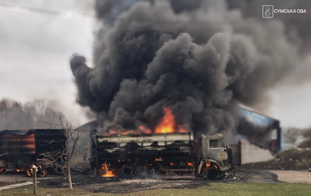 На Сумщині дрон рф вдарив по цивільному підприємству – 3 поранених