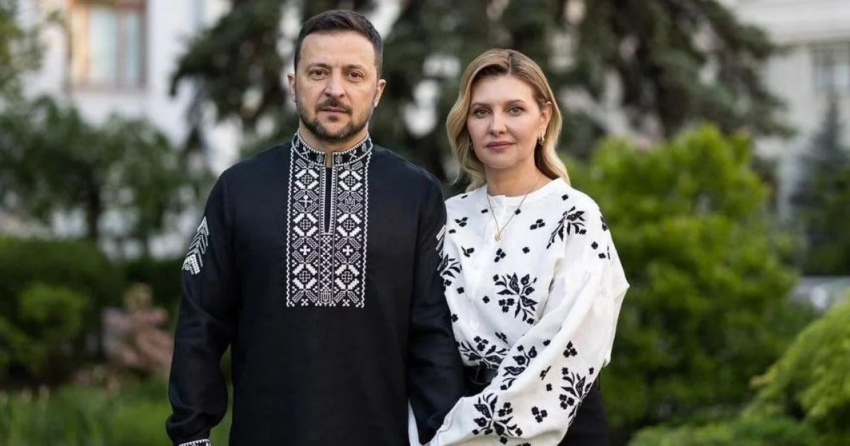Володимир та Олена Зеленські привітали українців зі святом Великодня