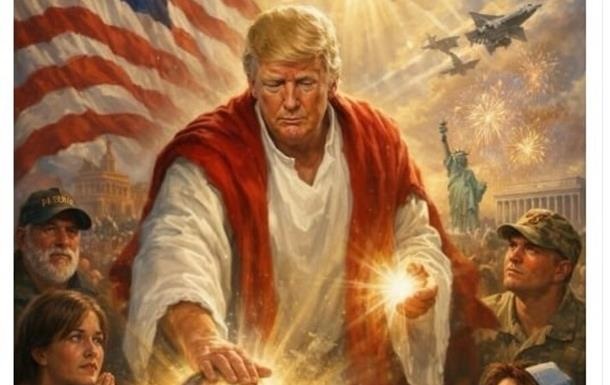 Трамп видалив зображення після критики: пояснив, що бачив себе “лікарем Червоного Хреста”