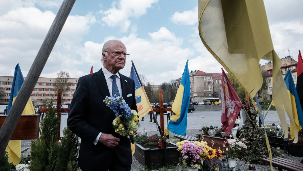 Король Швеції Карл XVI Густав зустрівся з Володимиром Зеленським у Львові