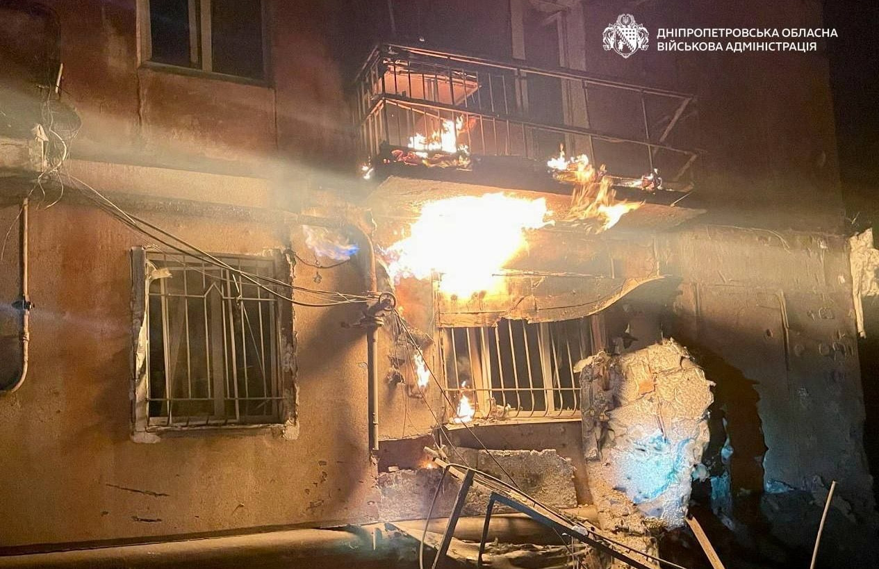 росіяни атакували Дніпро дронами: серед поранених є вагітна жінка