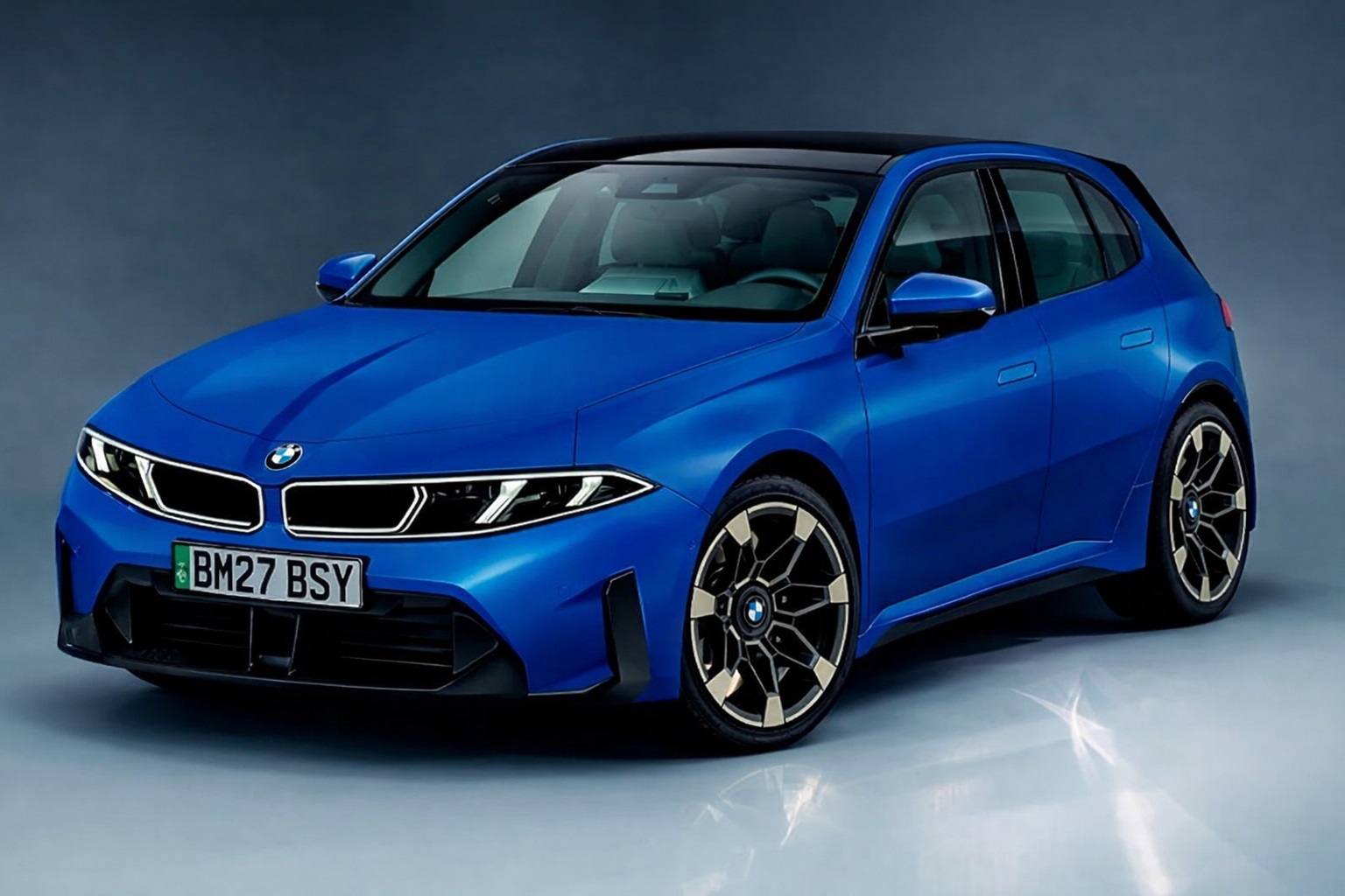 BMW 1 Series вперше стане електричним: задній привід, 322 к.с. і футуристичний дисплей 43,3″