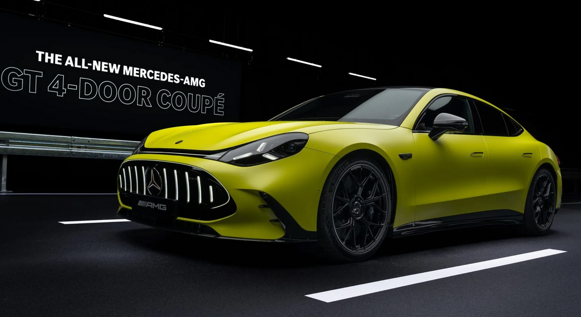 Електричний Mercedes-AMG GT 4-Door: 1169 к.с., 700 км ходу і до 200 км/год – за 6,8 с
