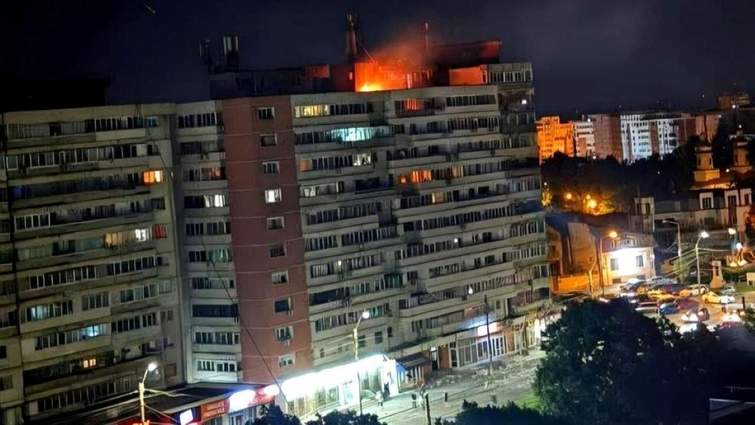російський БПЛА врізався в будинок у Румунії