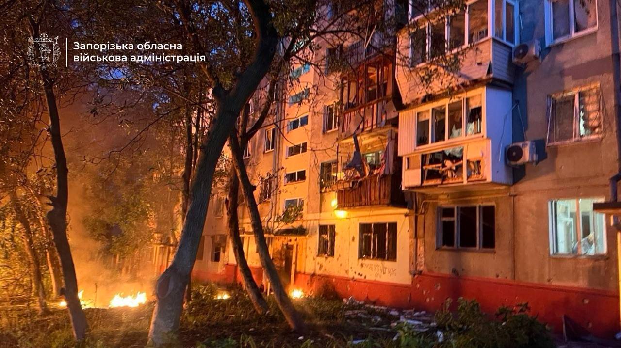 росія атакувала Запоріжжя: є поранені