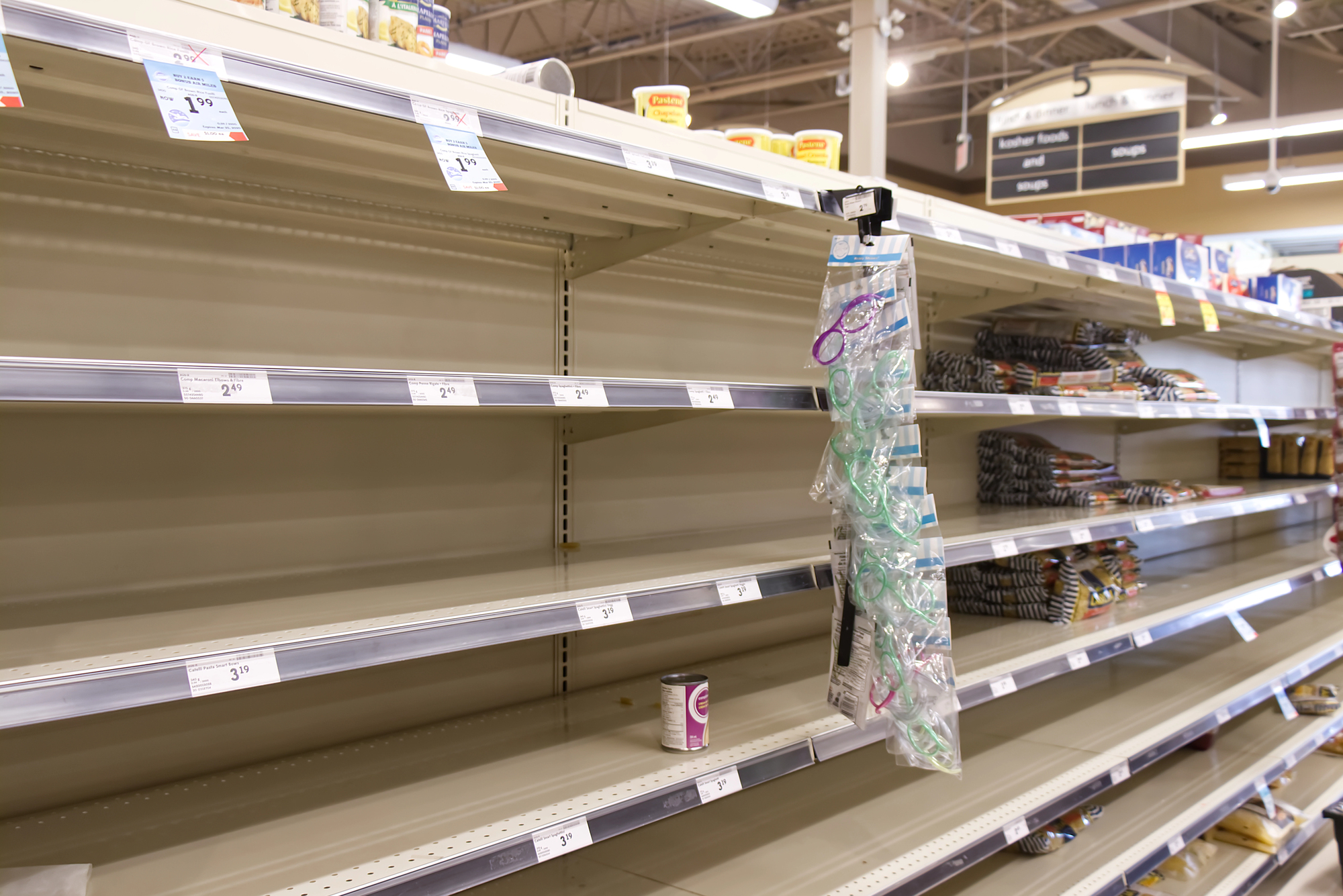 У Криму фіксують дефіцит продуктів: магазини вводять обмеження на продаж базових товарів