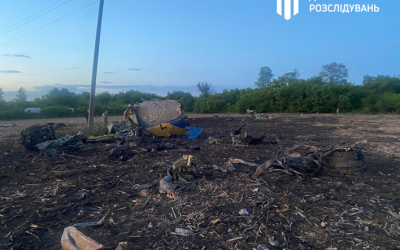 ДБР розслідує катастрофу військового Су-24М на Хмельниччині
