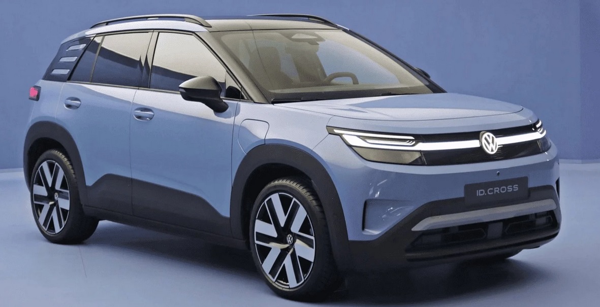 Volkswagen ID.Cross: перші фото та чим здивує бюджетний е-кросовер із 436 км ходу