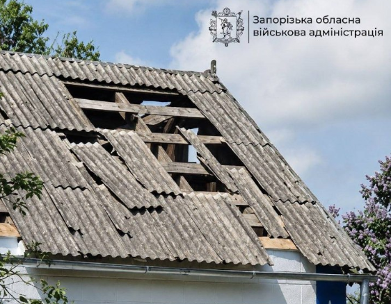 За добу російські війська завдали 931 удару по Запорізькій області