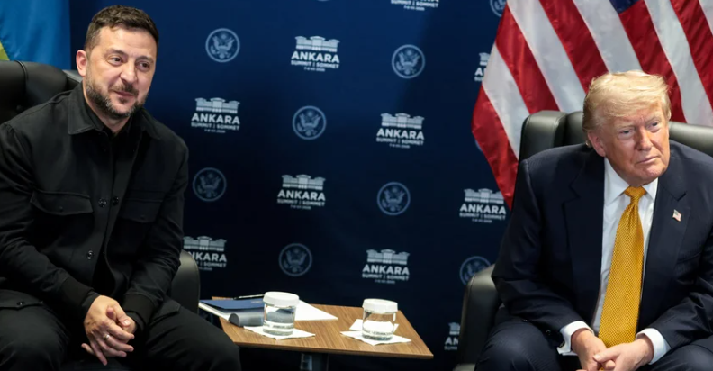«Новий початок»: про що говорили Зеленський і Трамп на саміті НАТО