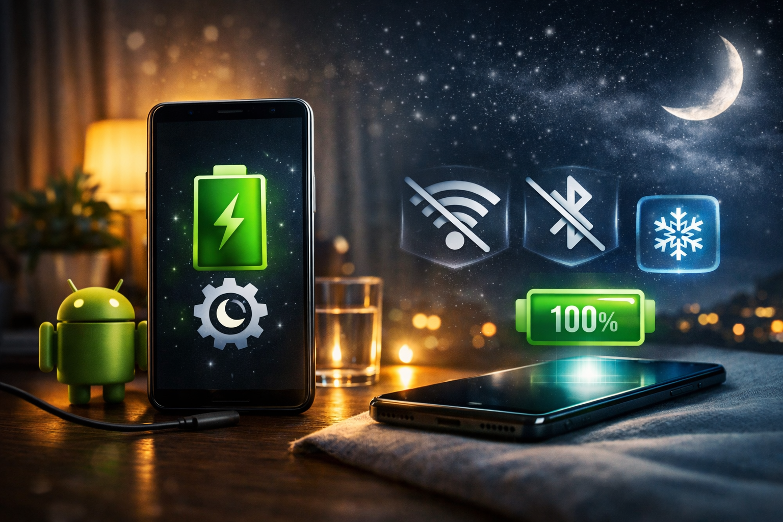 Зменшити нічний розряд батареї до 1% допоможе прихована функція Android