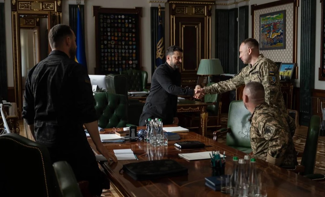 Зеленський звільнив Сирського і призначив нового Головнокомандувача ЗСУ