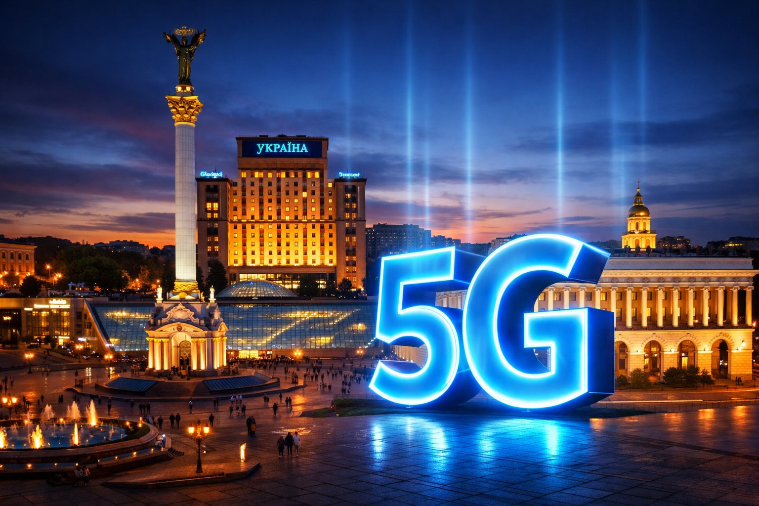 5G зі швидкістю до 1 Гбіт/с вже тестують у Києві: як підключитись