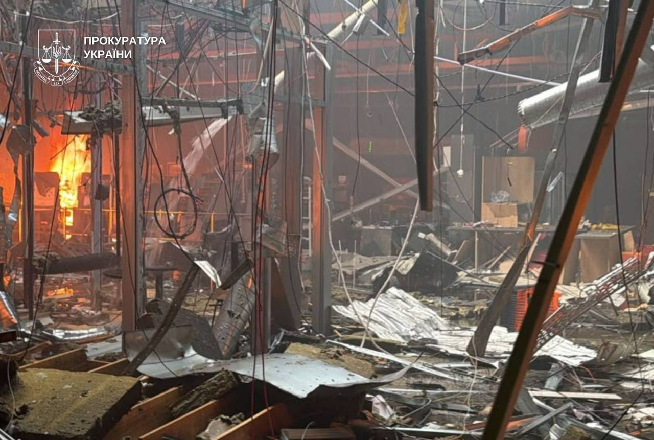 JYSK втратив магазин у Кривому Розі після російського удару по ТЦ