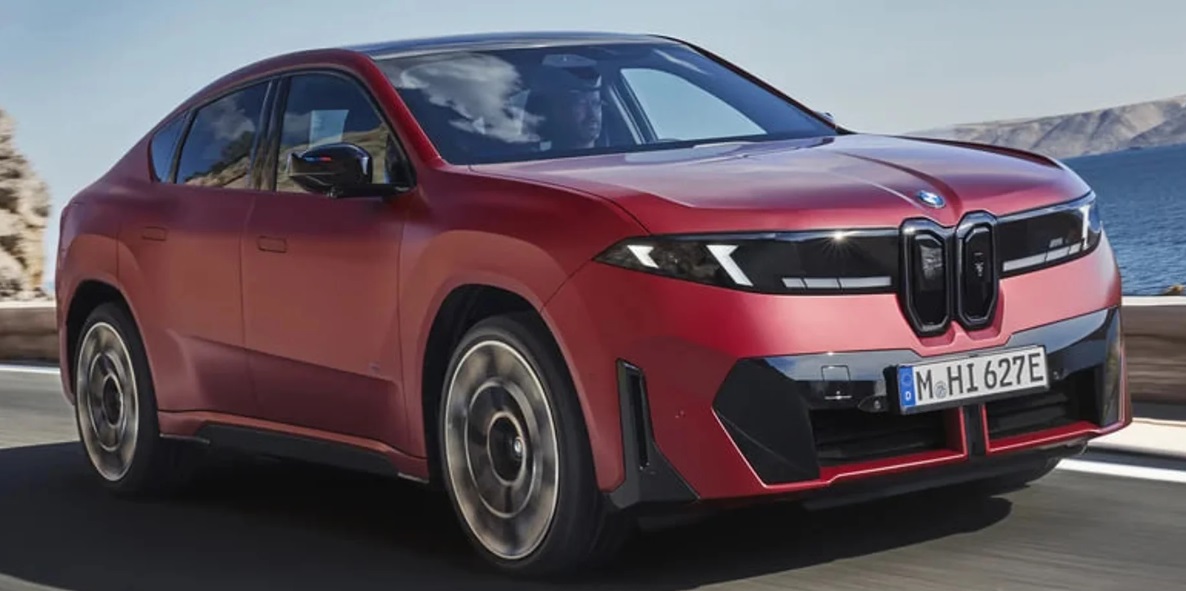 Новий купе-кросовер BMW iX4: до 612 к.с, майже 830 км ходу, надшвидка зарядка і повний привід