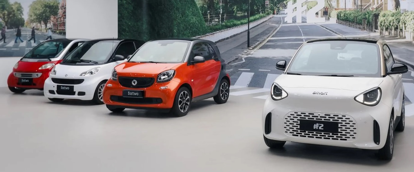 Smart #2 став електрокаром: дизайн від Mercedes-Benz, технології Geely і навіть версія Couture