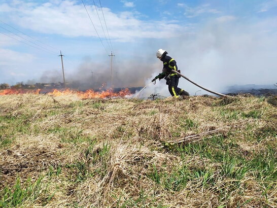 За минулу добу на Львівщині рятувальники загасили лише 1 пожежу
