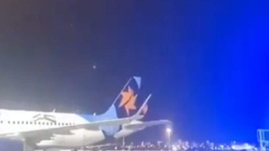 Український літак не зміг здійснити посадку в Тель-Авіві, через атаку Сектора Гази на Ізраїль (відео)