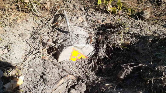 "Обережно! Радіоактивно!": у лісі на Львівщині знайшли контейнер з радіоактивним цезієм
