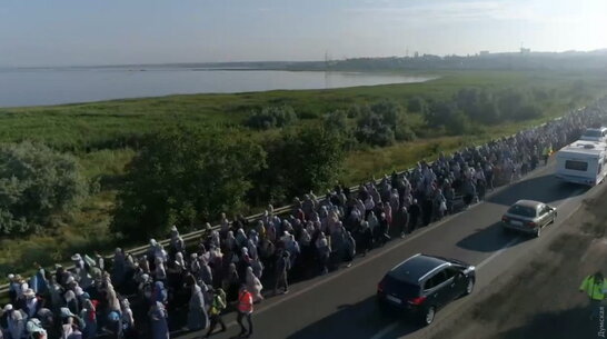 Віряни московського патріархату влаштували транспортний колапс: перекрита об’їзна Одеси (відео)