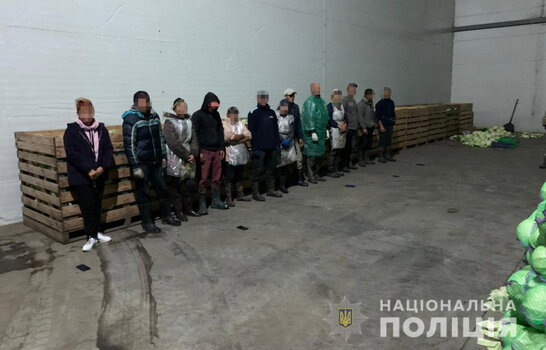 На Дніпропетровщині поліція звільнила з трудового рабства 60 осіб (відео)