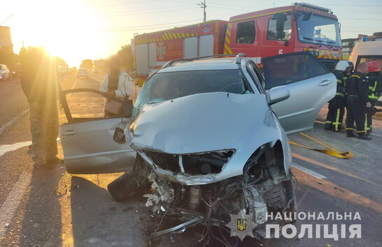 На Одещині військові потрапили в аварію: є постраждалі (фото)