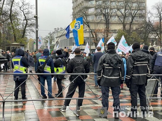 Поліція не побачила правопорушень на марші "антивакцинаторів"