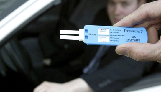 Експрес-тести для перевірки водіїв на наркотики
