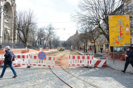 Вулицю Степана Бандери у Львові планують відкрити до дня Святого Миколая