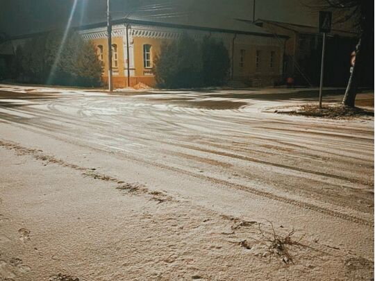Перший сніг випав в Україні  сьогодні вночі