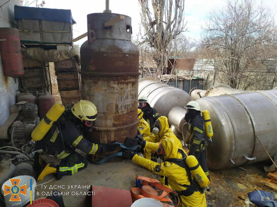 В Одесі стався витік небезпечної хімічної речовини (фото)