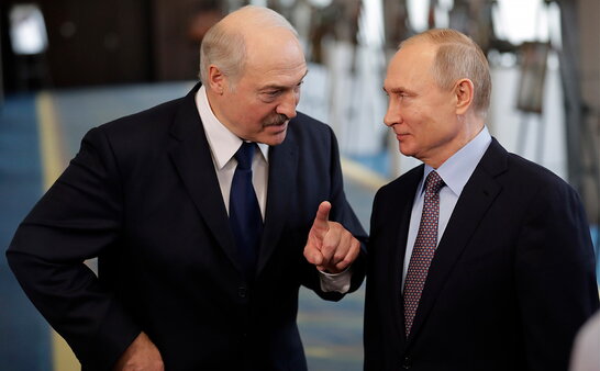 Лукашенко і Путін домовилися про військові навчання на кордоні з Україною