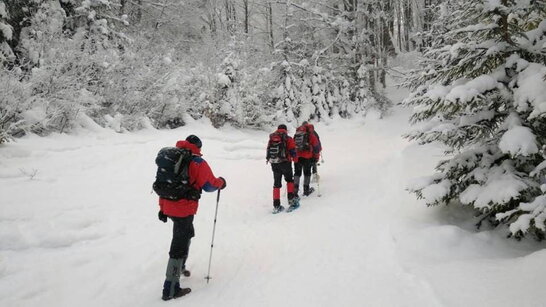 Шукають другий день: у Закарпатській області загубилися три чоловіки на снігоходах, двох знайшли