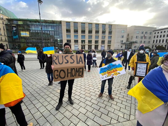 У США та Німеччині відбулися акції проти російської агресії в Україні (фото)