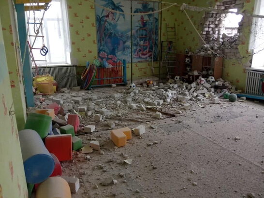 "Діти злякалися і плакали": директорка садку на Луганщині розповіла подробиці обстрілу (відео)