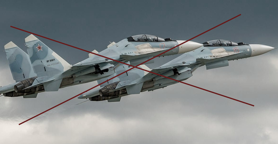 На Півдні України ЗСУ знищили два російські Су-30, - Командування ПС ЗСУ