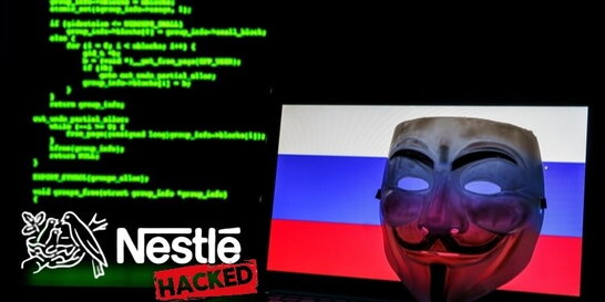 Anonymous злили базу даних Nestle через відмову виходити з російського ринку