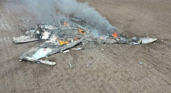 Українські військові збили ворожий винищувач СУ-34: пілота взяли у полон (відео)
