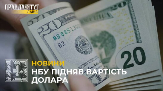 Нацбанк України підняв офіційний курс долара США на 25% (відео)