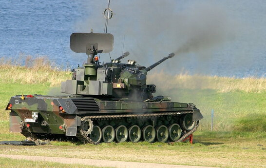 Україна отримала перші артилерійські установки Gepard від Німеччини