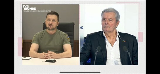 "Якби я був на 50 років молодшим, то вступив би до української армії": Ален Делон підтримав Україну