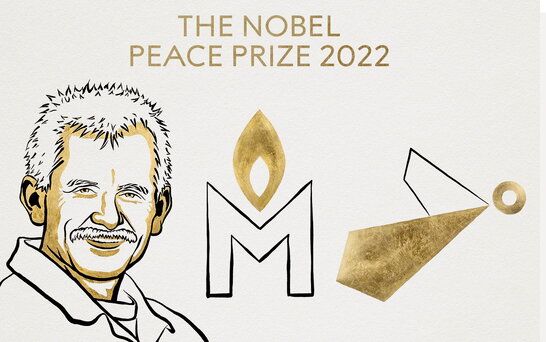 Нобелівську премію миру отримали правозахисники з білорусі, рф та України