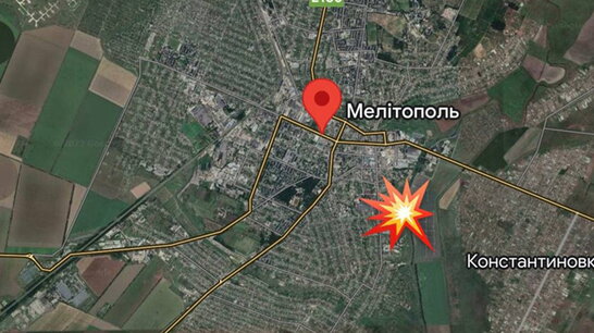 В Мелітополі пролунали вибухи на заводі, де був штаб окупантів