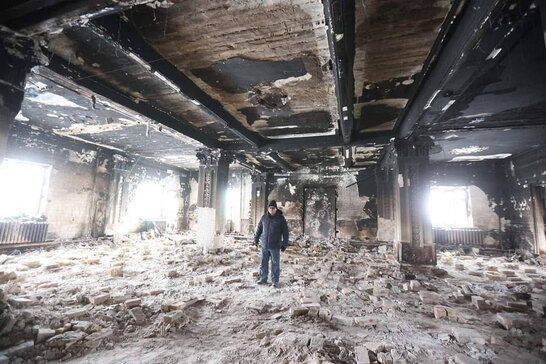 Американський астронавт Скотт Келлі побував у Києві та в Ірпені (фото)