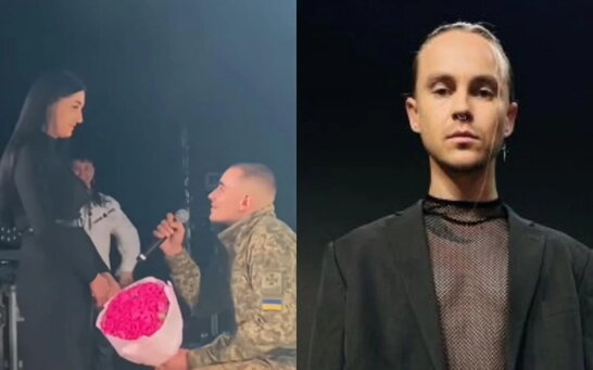 На концерті Артема Пивоварова військовослужбовець освідчився своїй дівчині (відео)