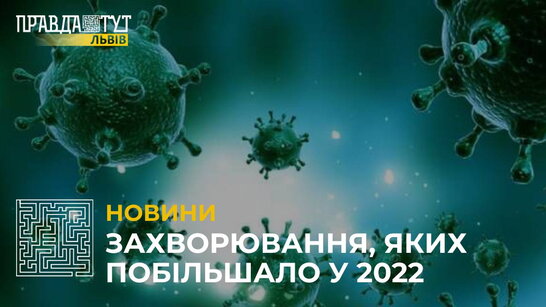 Яких захворювань побільшало на Львівщині у 2022 році? (відео)