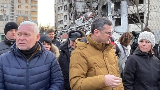 Глава МЗС Німеччини відвідала Харків