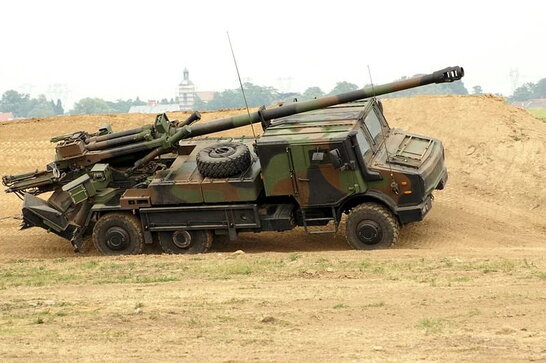 Україна отримає від Данії 19 артилерійських установок “Caesar”