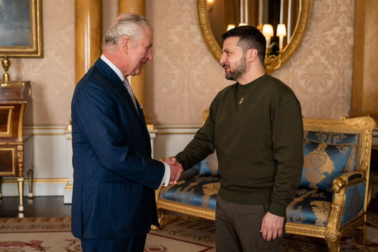 Президент України зустрівся з королем Великої Британії